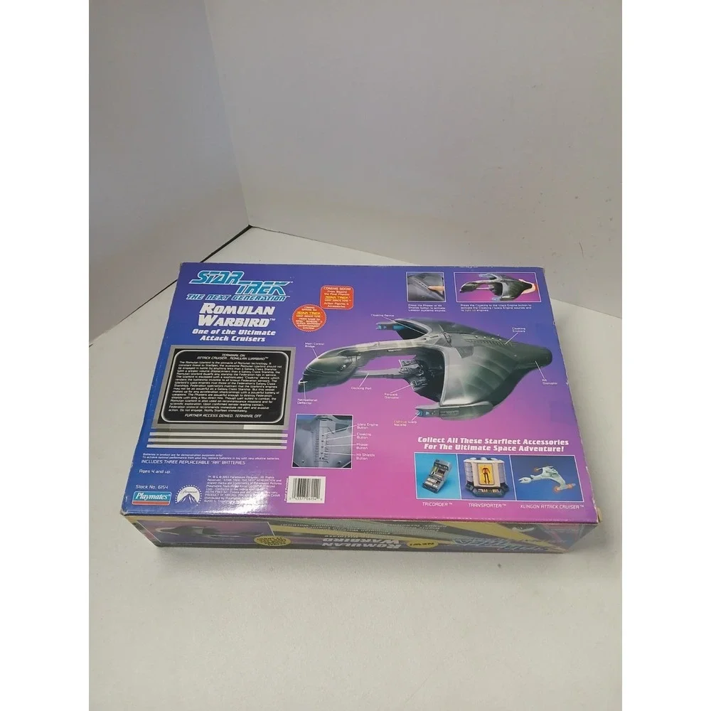1993 COLLECTORS EDITION‎ NUMBERED ROMULAN WARBIRD W/ LIGHTS & SOUNDS